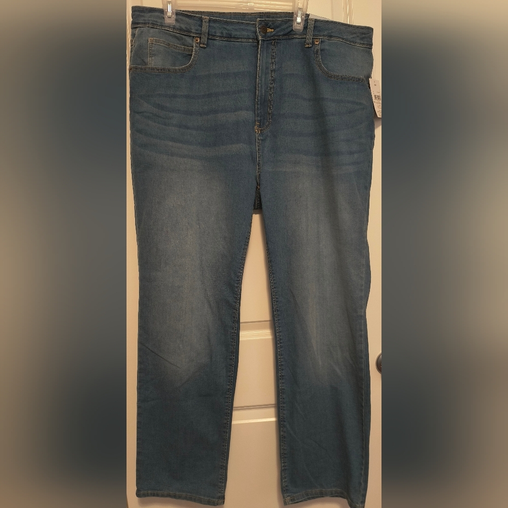 Classic Denim Straight Leg Women's Jeans